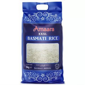 AMAARA XXXL BASMATI RICE 5KG