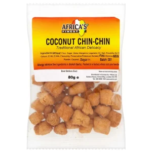 African Finest CHIN CHIN COCONUT 80G