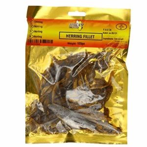 African Finest DRIED HERRING FILLET 100G