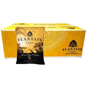 Olu olu plantain chips half box