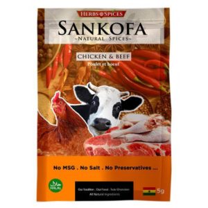 Sankofa Natural Spice Beef  10g