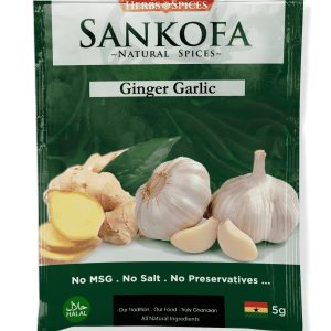 Sankofa Natural Spice Garlic and Ginger 10g