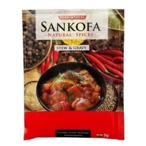 Sankofa Natural Spice Stew and Gravy 10g