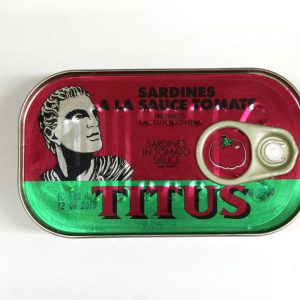TITUS SARDINES TOMATOE CASE 125g