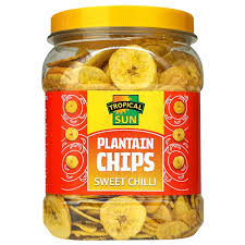 TS CHILLI PLANTAIN CHIPS TUBS PM
