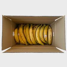 Yellow plantain half box